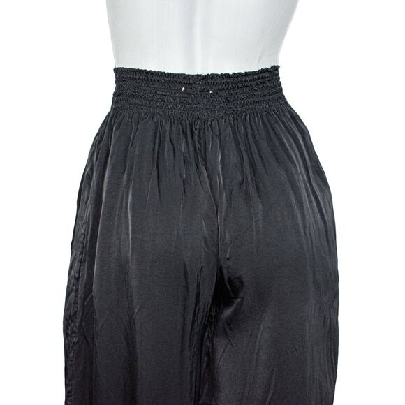 Forte Forte Women's wide leg elastic waist Pants Crop size 0 - Picture 9 of 10